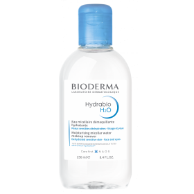 BIODERMA HYDRABIO H2O NAWILŻAJĄCY PŁYN MICELARNY DO OCZYSZCZANIA SKÓRY TWARZY I DEMAKIJAŻU 250 ML